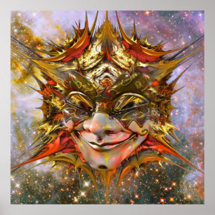 Pôster Palhaço de estrela