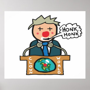 Poster Palhaço de Honk Honk