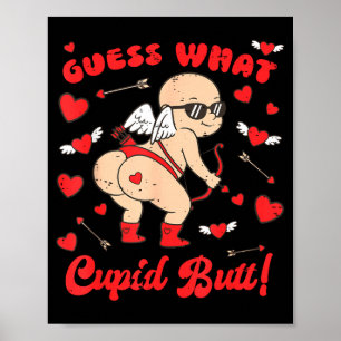 Poster Palhaço do Dia dos Namorados Adivinhe O Que Bunda