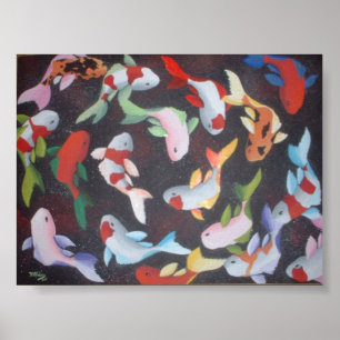 Pôster palhaço koi