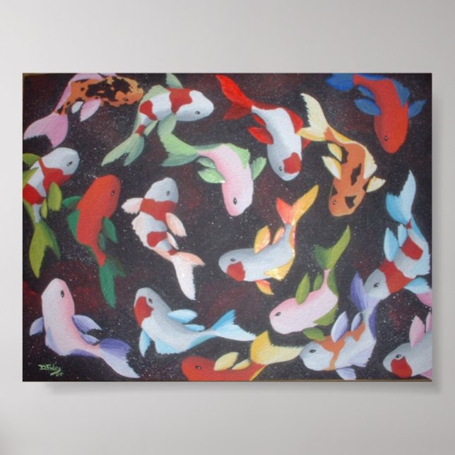 Pôster palhaço koi (Frente)