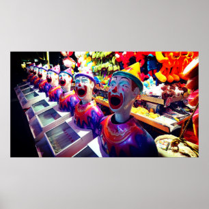 Poster Palhaços de Rir de Beco Sideshow