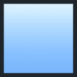 Poster Pálido fundo azul-ombre<br><div class="desc">Um fundo azul pálido de ombre.</div>