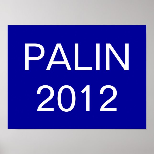 PÔSTER PALIN, 2012 (Frente)
