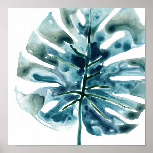 Poster Palm de Joias Tropical (Frente)