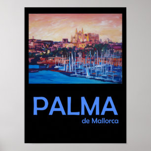 Poster Palma de Maiorca - Viagem