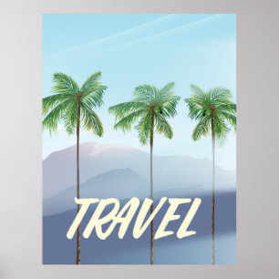 Poster Palmeiras de Viagem