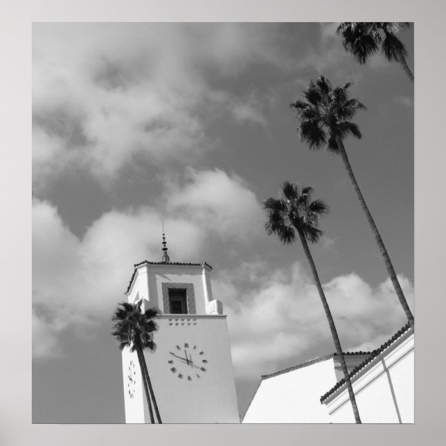 Poster Palmeiras em Los Angeles (Frente)