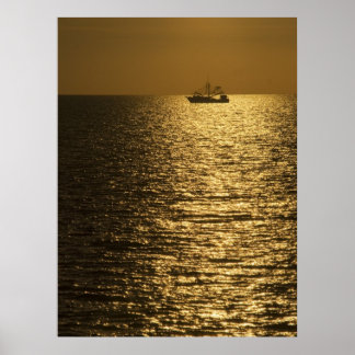 Poster Pamlico Sound Sunset