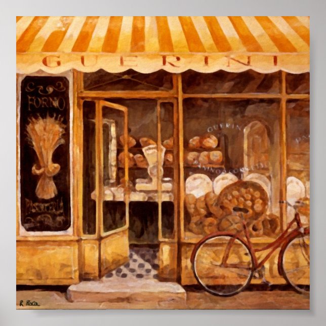 Poster Panadería Guerini Hornear (Itália) (Frente)