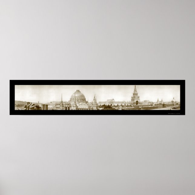 Poster Panamá Pacific Exposition San Francisco Foto 1915 (Frente)