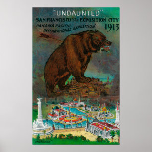 Poster Panamá Pacific International Expo Advertisement