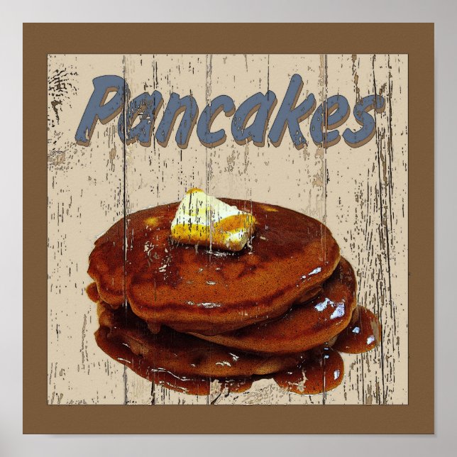 Poster Pancakes 3 (Frente)
