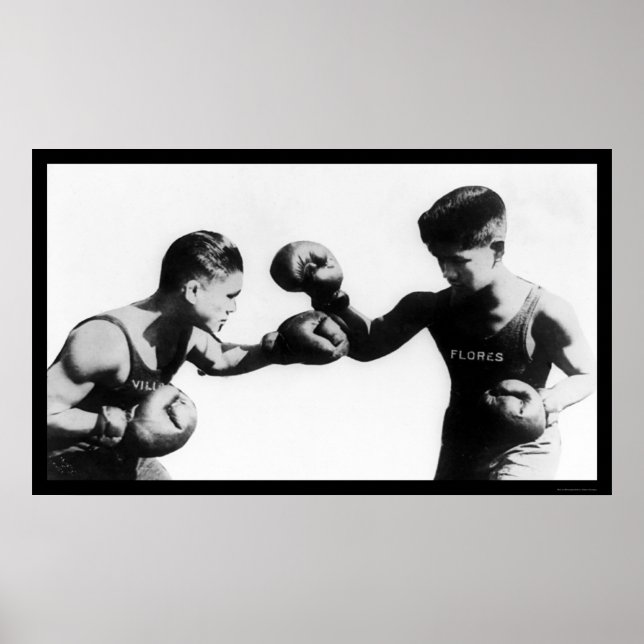 Pôster Pancho Villa Boxing Champ 1922 (Frente)