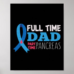 Poster Pâncreas de Tempo de Parte do Pai de Tempo do Chei