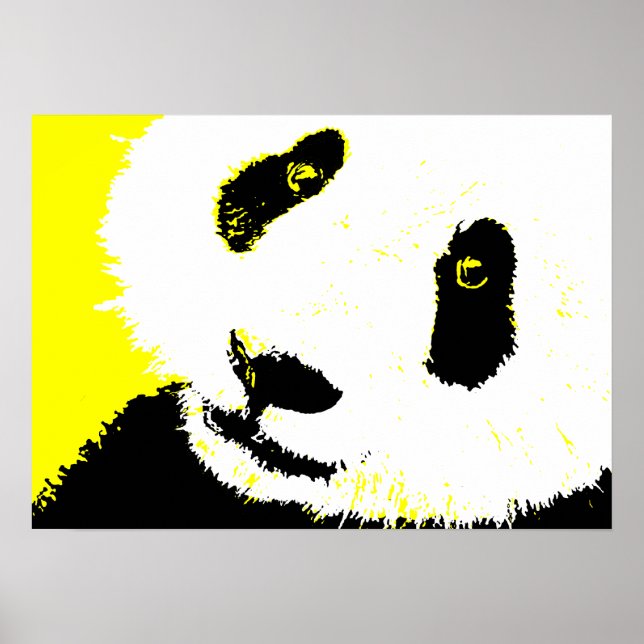 Pôster panda. (Frente)