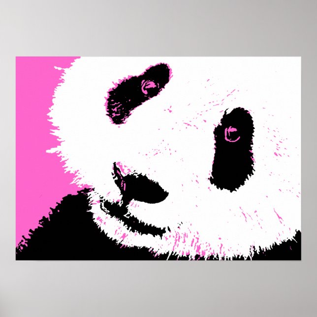 Poster panda. (Frente)