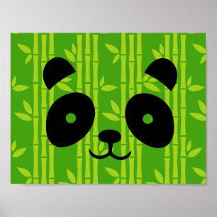 Pôster panda_bamboo