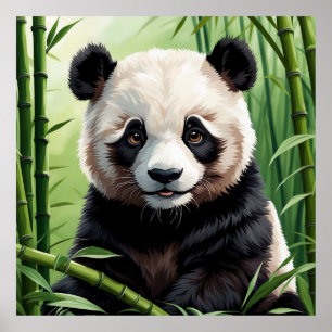 Poster Panda Bear