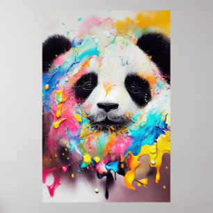 Poster Panda Bear Animal Discovery Nature
