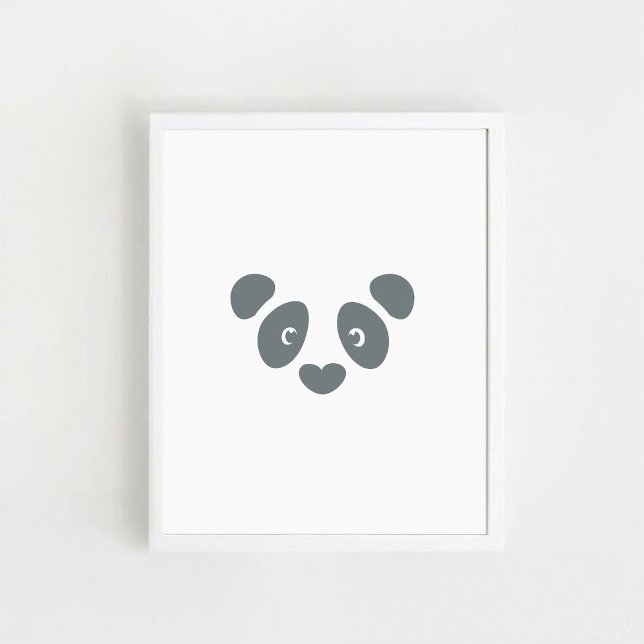 Poster Panda Face (Criador carregado)