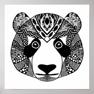 Pôster Panda inspirada 2