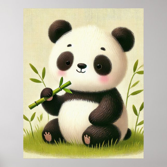 Poster Panda Munchies (Frente)