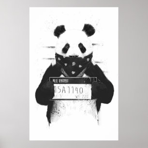 Pôster Panda ruim