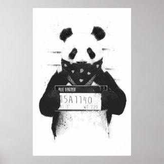Pôster Panda ruim