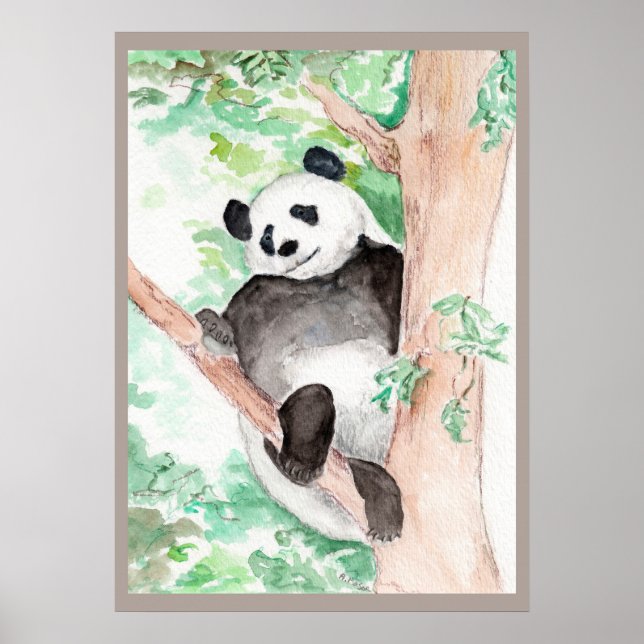 Poster Panda, Saindo (Frente)
