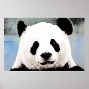 Pôster Panda Trabalho de arte