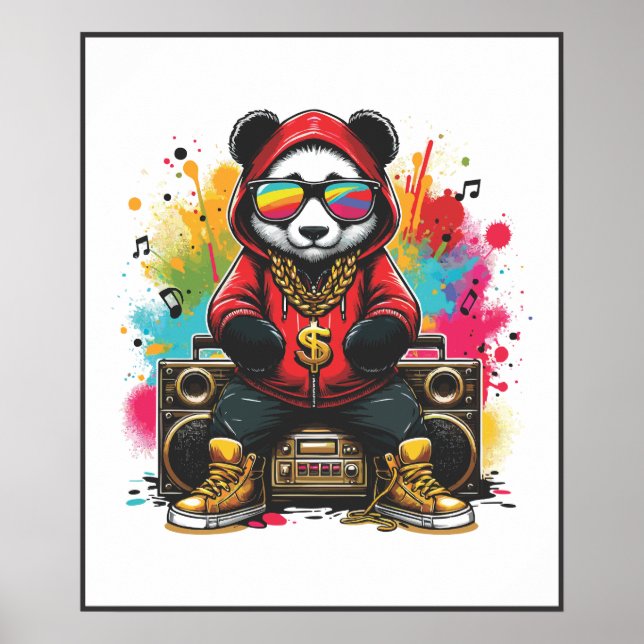 Poster Panda Urbana (Frente)