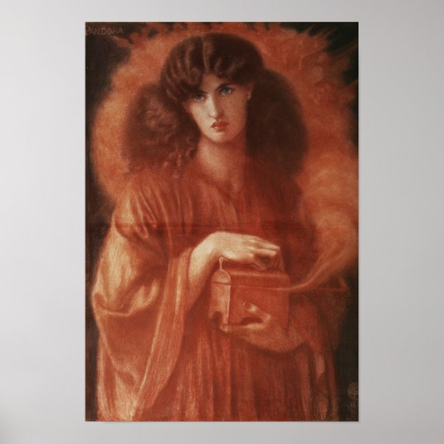 Pôster Pandora, 1869 (Frente)