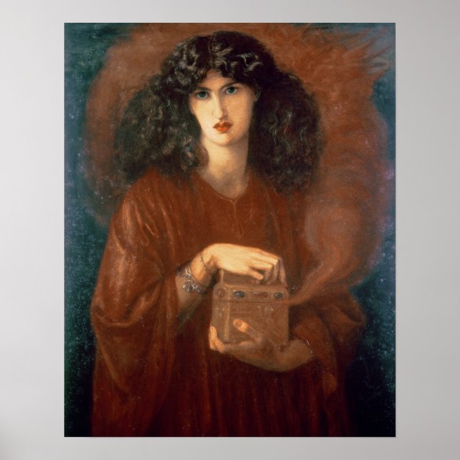 Pôster Pandora, 1871 (óleo na canvas) (Frente)