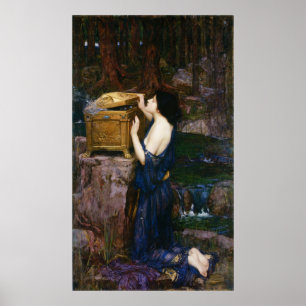 Poster Pandora azul bonito