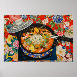 Poster Panela Quente Coreana