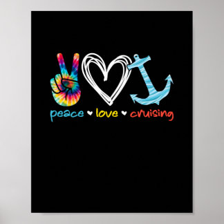 Poster Pano Flutuante Do Oceano Flutuante Com Amor De Paz