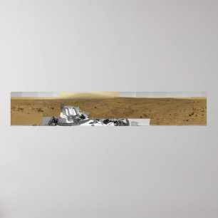 Pôster Panorama de Marte: Uma imagem histórica