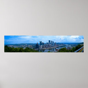 Pôster Panorama de Pittsburgh