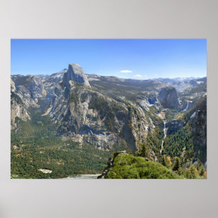 Pôster Panorama do Vale do Yosemite - Yosemite