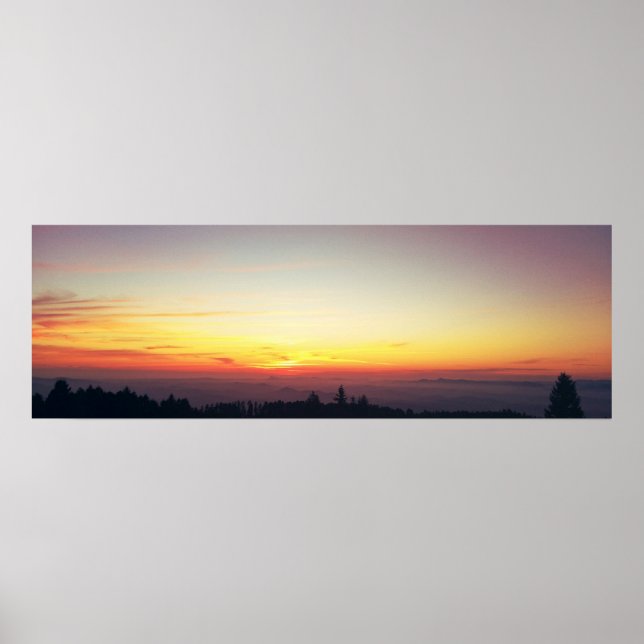 Poster Panorama Sunset (Frente)