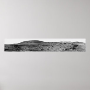 Pôster Panoramic view of Mars 6