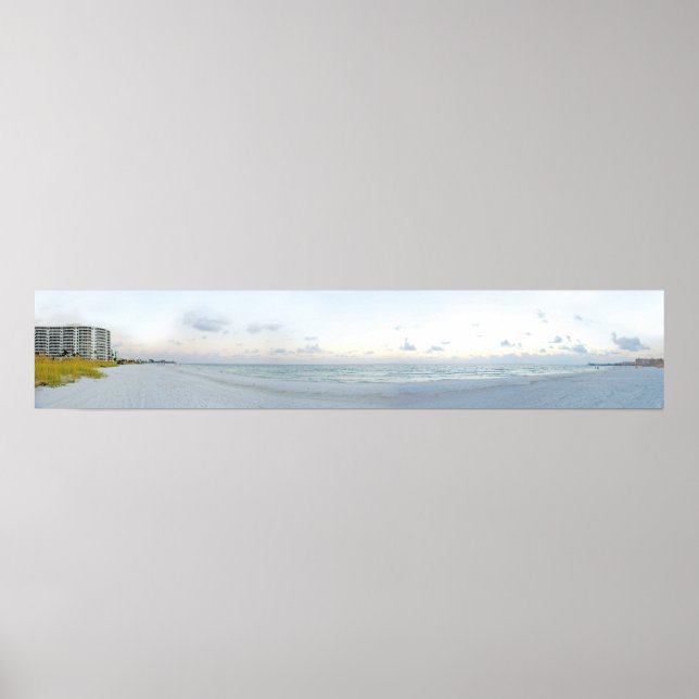 Poster Panorâmica Beach Photo II (Frente)