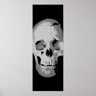 Poster Panorâmica - Pop de Arte Preta e Branca, Fa
