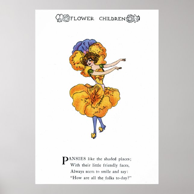 Poster Pansies (Pansy) (Frente)