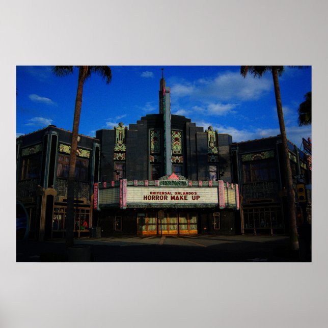 Poster Pantages Theater Universal Studios (Frente)