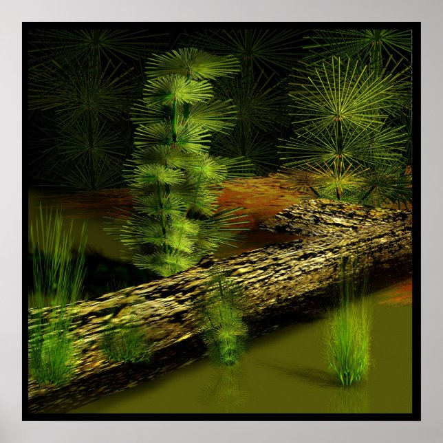 Poster pântano antigo (Frente)