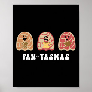 Poster Pantasmas Engraçado Conchas Mexicanas Spooky Ghost