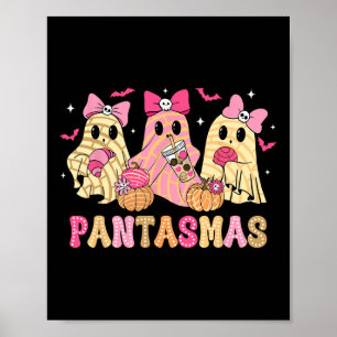 Poster Pantasmas Ghost Funny Spooky Conchas Alô Mexicano