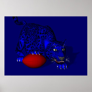 Pôster Pantera Azul